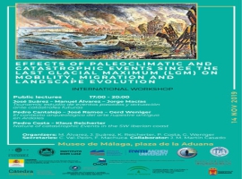 International workshop on Effects of paleoclimatic and catastrophic events since the Last Glacial Maximum (LGM) on mobility, migration, and landscape evolution.