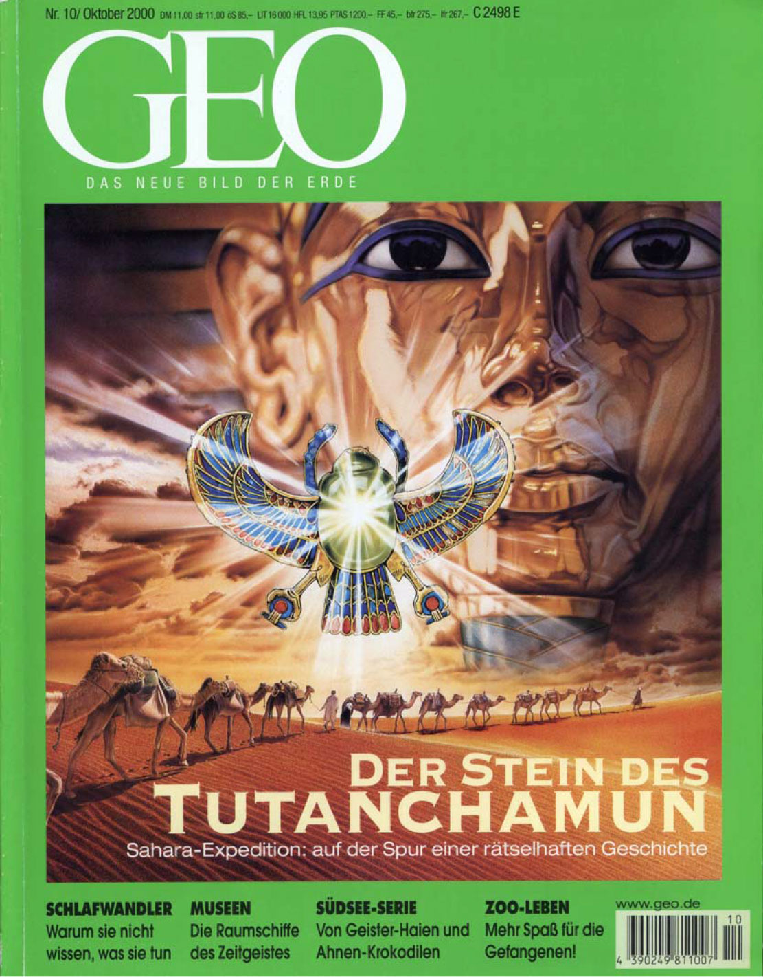 GEO 10 2000 Der Stein des Tutanchamun w