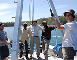 West-east coring transect at Ethiopian lakes