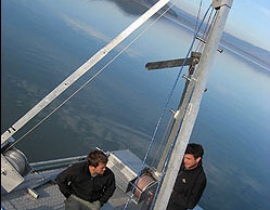 Coring at the Balkans - Lake Prespa