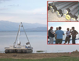 New coring in the Balkans – Two more metres from Lake Prespa and a long sediment record from Lake Dojran
