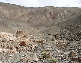 Moraine formations and speleothem records in northeastern Morocco