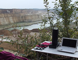 Recording of luminescence signals in the field