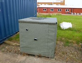 Measurements in the blocks of SUERC in East Kilbride (Scotland)